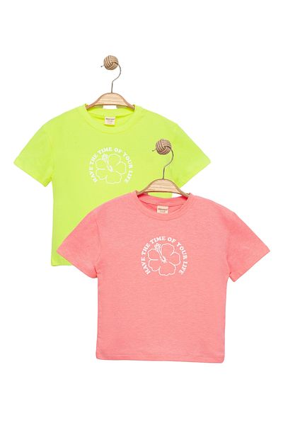 Divonette Girl's Patterned T-Shirt