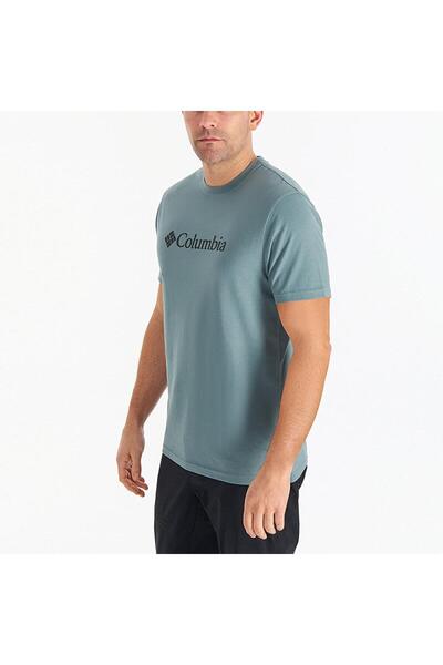 Columbia Cs0287 Csc M Basic Big Logo Brushed Ss Tee Ανδρικό T-Shirt