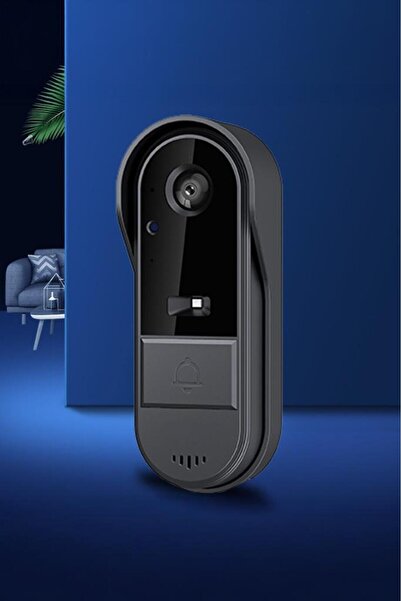 Yellowtech Kablosuz Su Geçirmez Akıllı Kapı Zili – Gece Görüşlü, İki Yönlü Sesli, IP65 Dış Mekan Kullanımı