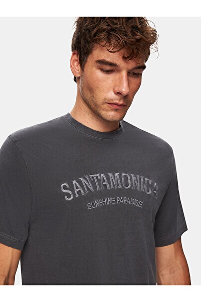 Ltb Вільна футболка антрацит