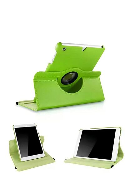 Generic iTelker 360 Degree Leather Smart Cover Case For 2018/2017 Apple Ipad 9.7 Inch Green