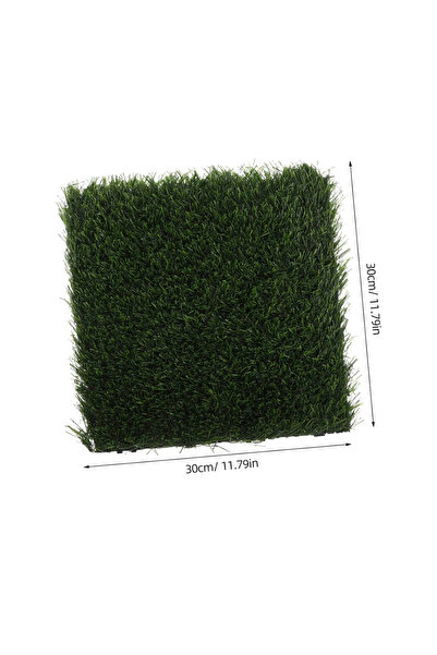 BGA Çim karo yer karo döşeme balkon veranda dekoratif çim karo 30x30cm