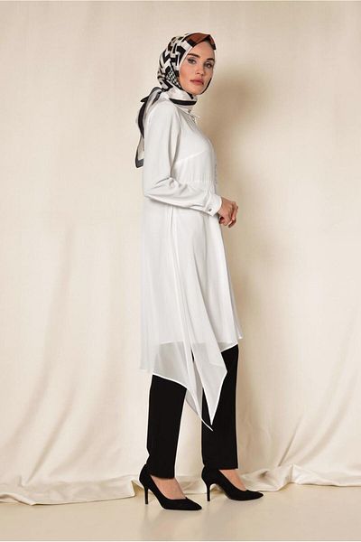 Alvina 4883 Μοντέλο Šifon Classic Tunik