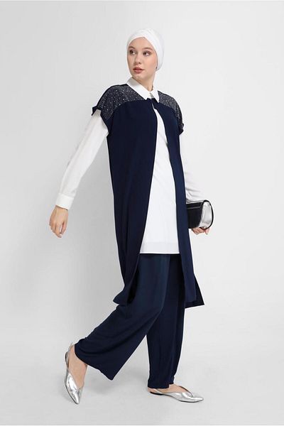 Alvina Stone Printed Double Tunic 40875