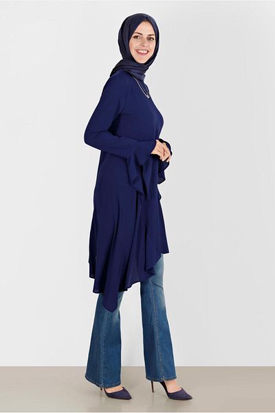 Alvina Asymetric Cut Tunic 41786