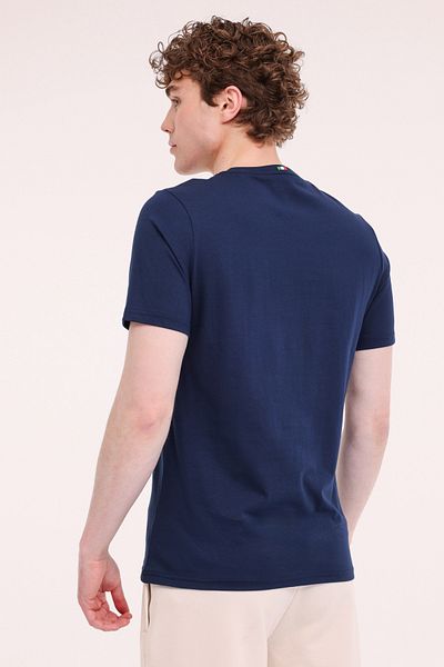 lumberjack Ml Renato 11Itl414 5Fx Navy Blue Men's Short Sleeve T-Shirt