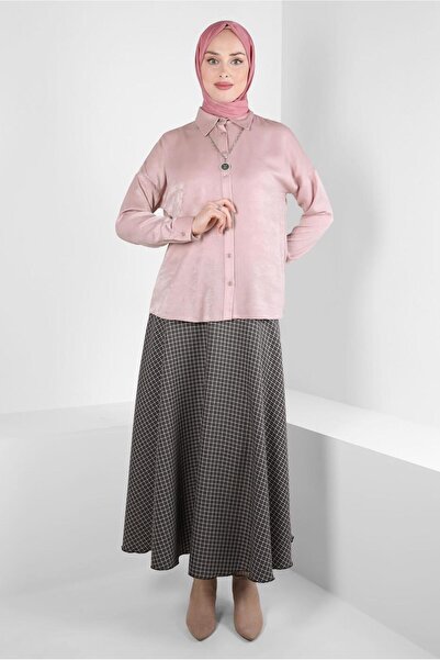 Alvina KARE DESENLİ ETEK 60521