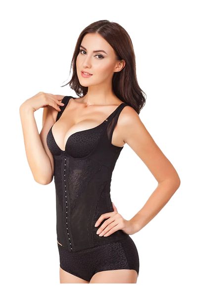 Generic Postpartum Six Row Body Shaper Top Bodysuit Plus Size Body Shaper Waist Shrinking Vest Breat