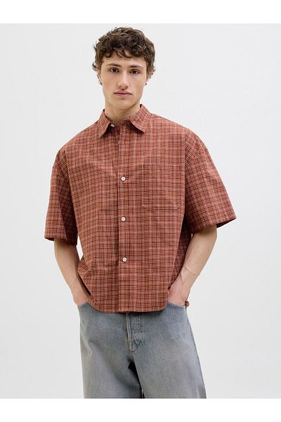 Jack & Jones Hemd Wide Fit Hemd