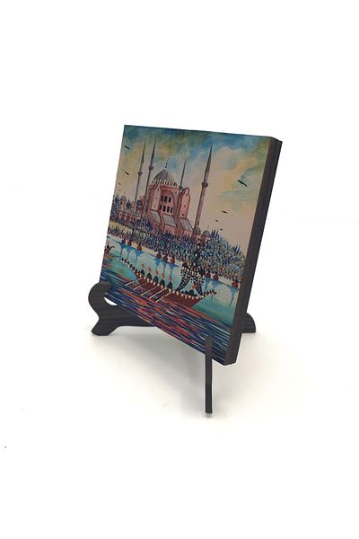 Sadrazam Hagia Sophia Mosque Printed Mdf Desktop (10 X 10 Krt-7)