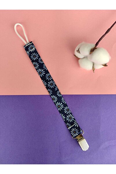 3Baby Emzik Askısı / Emzik Zinciri / Emzik Tutucu / Papatya