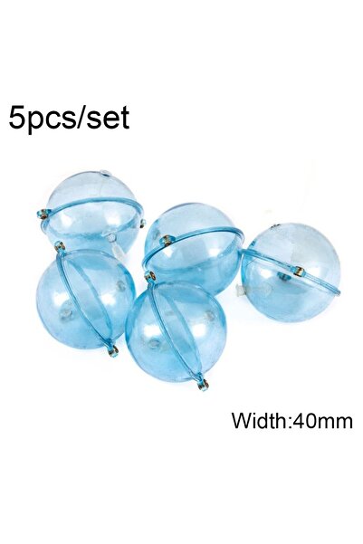 Choice عوامة صيد 40 مم، 5 قطع/مجموعة، كرات بلاستيكية ABS، كرات ماء، عوامات فقاعية، أدوات صيد بحرية خارجية