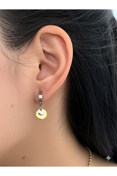 Esra Butik Hane Steel Earrings - Stainless Steel Earrings for Women