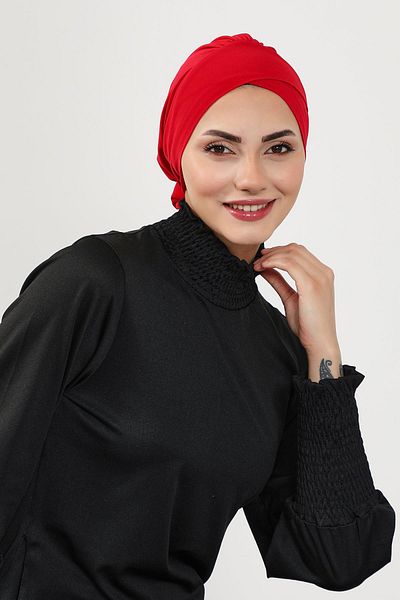 Aisha's Design Belted Hijab (Sea, Pool) Swimming Cap, B-31Sn