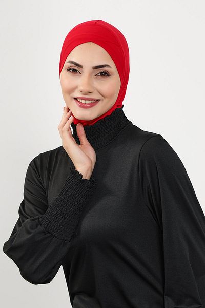 Aisha's Design Cross Front Ninja Hijab (Sea, Pool) Swimming Cap, Tb-4Sn