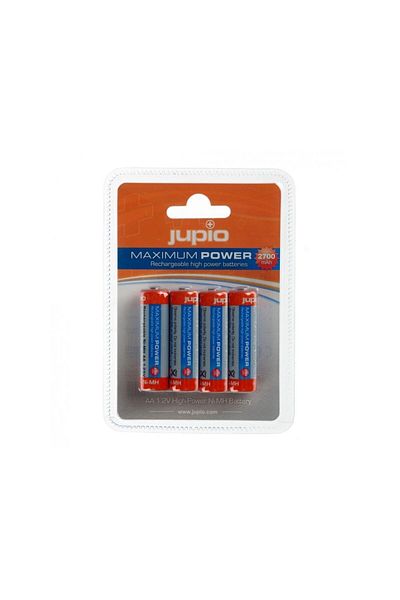 Jupio Baterii Reincarcabile Jupio AA 2700 mAh 4 bucati [DM0TQMBBM]