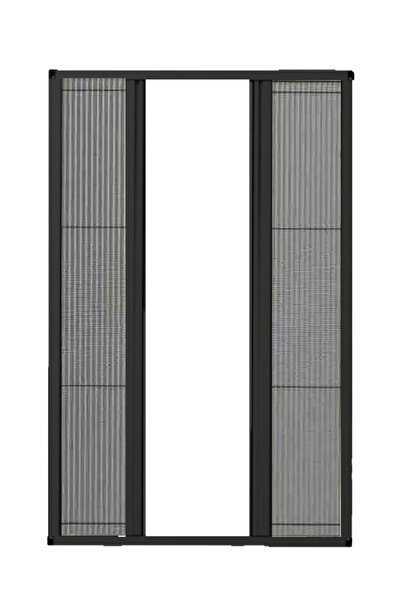 Kamataş Akordeon Double Pileli Pilise Kapı Antrasit Sineklik (210X210) Istedi...