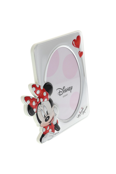 GiftExpress Minnie Mouse oval silver photo frame