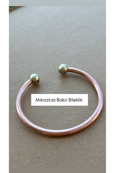 KEHRİBAREVİ EREĞLİ Mıknatıslı Bakır Bileklik