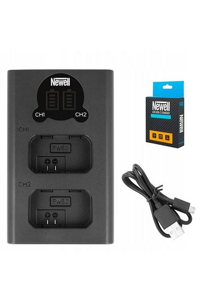 Newell Incarcator Newell comaptibil Sony, NP-FW50, USB, Negru