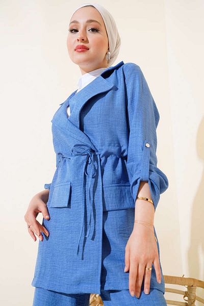 İKLİM LİFE Linen Jacket Trousers Set