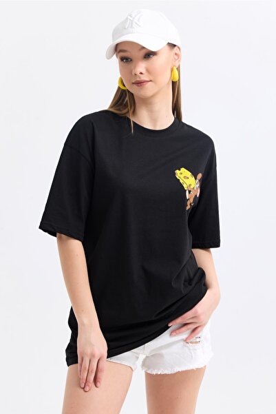 İKLİM LİFE Μπλουζάκι με τον Τζέρι στο μπροστινό και το πίσω μέρος με τύπωμα