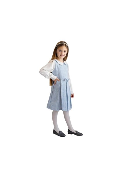 Zeyland Kız Çocuk Mavi Elbise