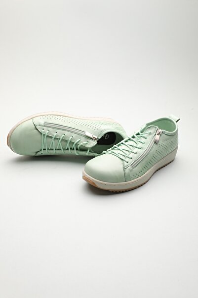 Gondol Hakiki Deri Günlük Rahat Fermuarlı Yazlık Ayakkabı Zx.2402