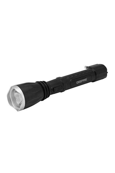 Geepas مصباح جيباس LED قابل لإعادة الشحن مع إضاءة LED فائقة السطوع بقوة 1 وات