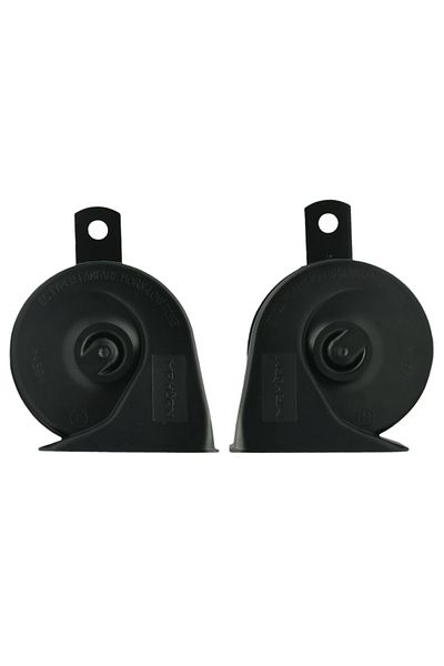 mr horn Dual Tone Snail Horn - 12V, 115-118dB, Loud & Clear Sound for Cars & Vehicles - A058