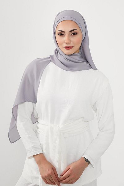 Aisha's Design Front Pleated Design Crepe Practical Shawl,Ps-54