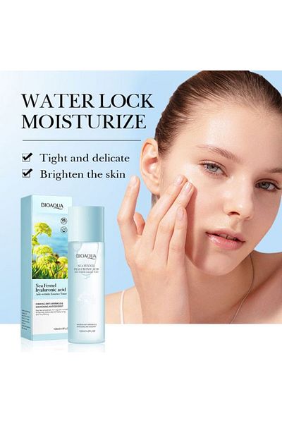 Bioaqua Sea Fennel Hyaluronic Acid Moisturizing Anti-wrinkle Whitening Facial Essence Toner - 120ml