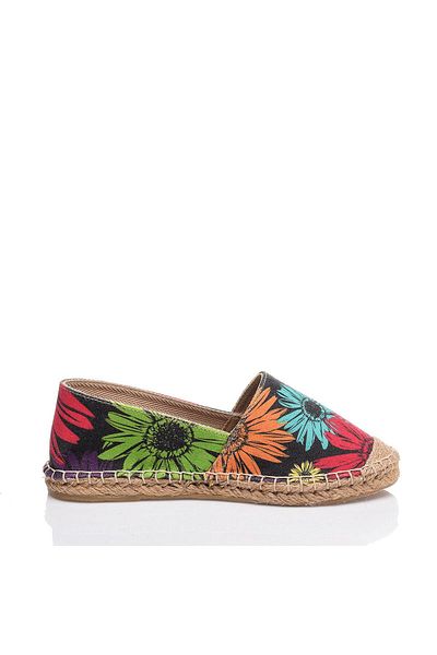 Streetfly Espadrille cu talpă din răchită realizată manual