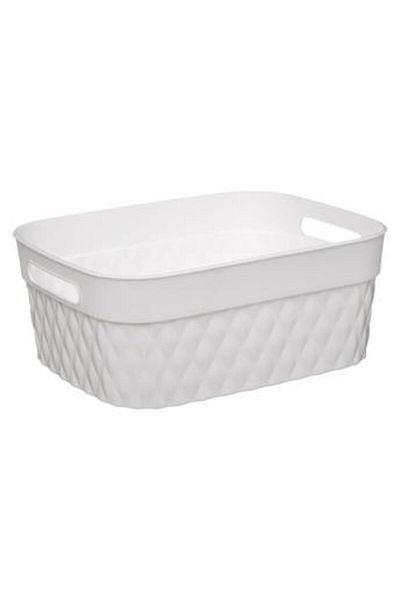 5FIVE 5 five Disco Polyethylene Rectangle Storage Basket (8.5 L)