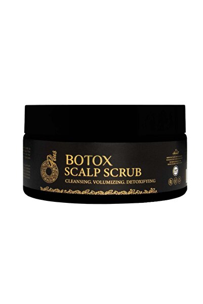 Oplus مقشر فروة الرأس بالبوتوكس مع الكيراتين والبيوتين - تنظيف عميق، تكثيف، وإزالة السموم - 200 غرام