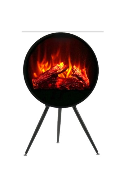 flameline Kona KN60 2000W Ayaklı Dekoratif Elektrikli Şömine