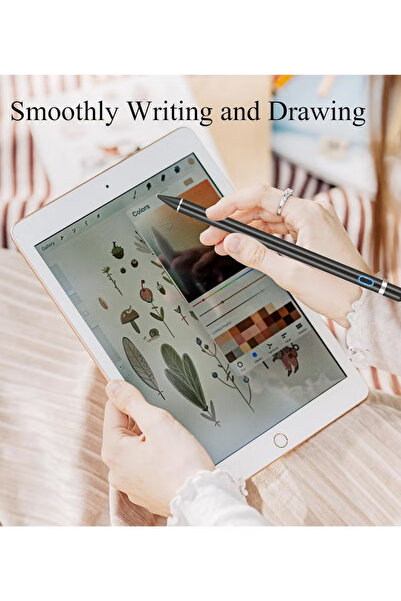 Primo Plus قلم شاشة لمس عالي الدقة باللون الأسود