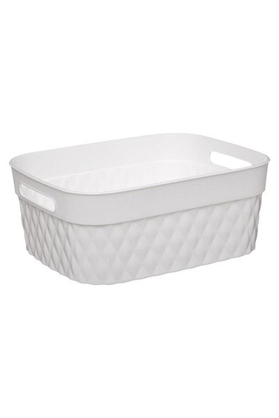5FIVE 5 five Disco Polyethylene Rectangle Storage Basket (8.5 L)
