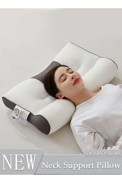 Generic 1PCS Comfort Ergonomic Pillow for Pain Relief Bed Pillow for Sleeping, Ergonomic Orthopedic Cervical