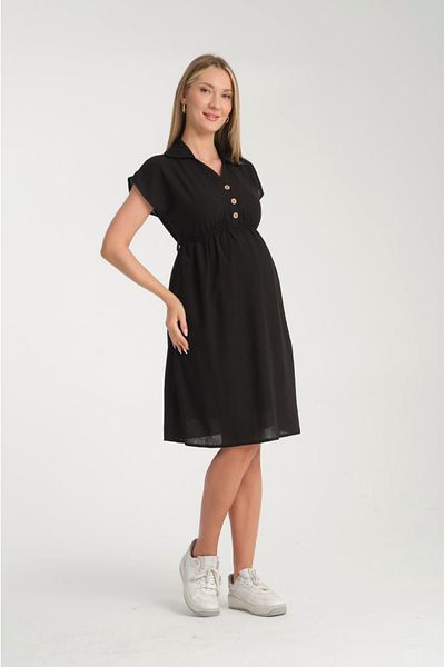 LİYACA Maternity Linen Dress