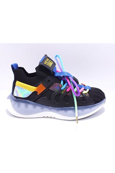 Guja 25Y433-1 Colorful Lace-Up Sports Shoes (the Mold Is Smaller Than Size 1)