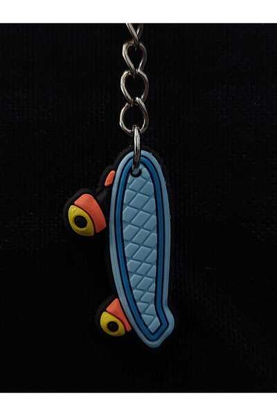 sarıyer silver Breloc cu tematică sportivă pentru skateboard, schi și skatebo...