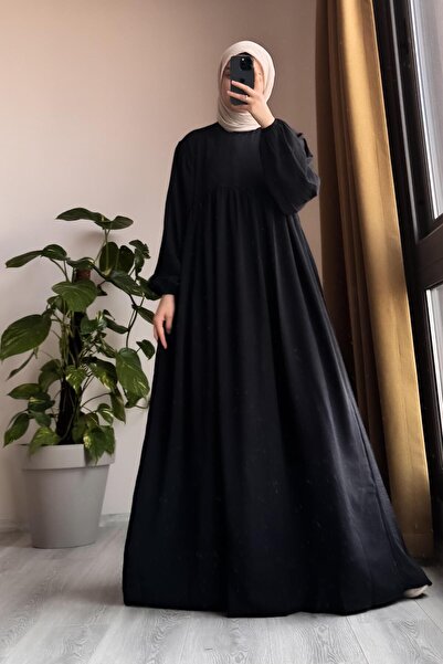 ANDE Yelekli Elbise - Siyah