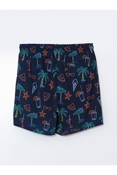LC Waikiki Pantaloni scurți de baie pentru bărbați cu model XSIDE de lungime scurtă