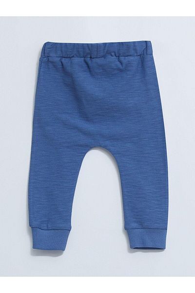 LC Waikiki Basic Cotton Baby Boy Pants with Elastic Waist 2-Piece (S2)