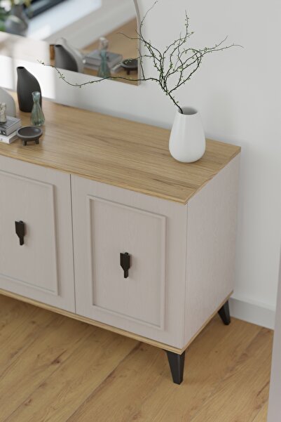 tino furniture Lorne 150cm Konsol,tv Sehpası,tv Ünitesi,kahve Köşesi,mutfak Dolabı,çok Amaçlı Dolap