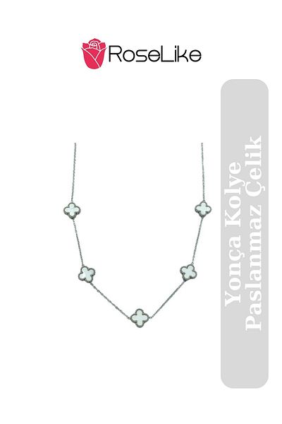 RoseLike Clover Stainless Steel Necklace