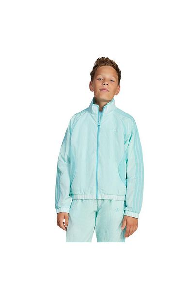 adidas Children's Turquoise Jacket Woven Tracktop Jc7888