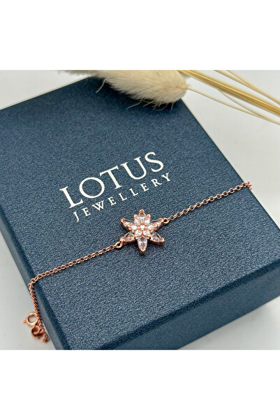 LOTUS JW Lotus Çiçeği Gümüş Bileklik | 925 Ayar Gümüş Bileklik