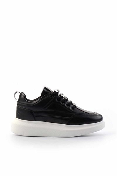 Bambi Black and White Women's Sneaker K01478103409